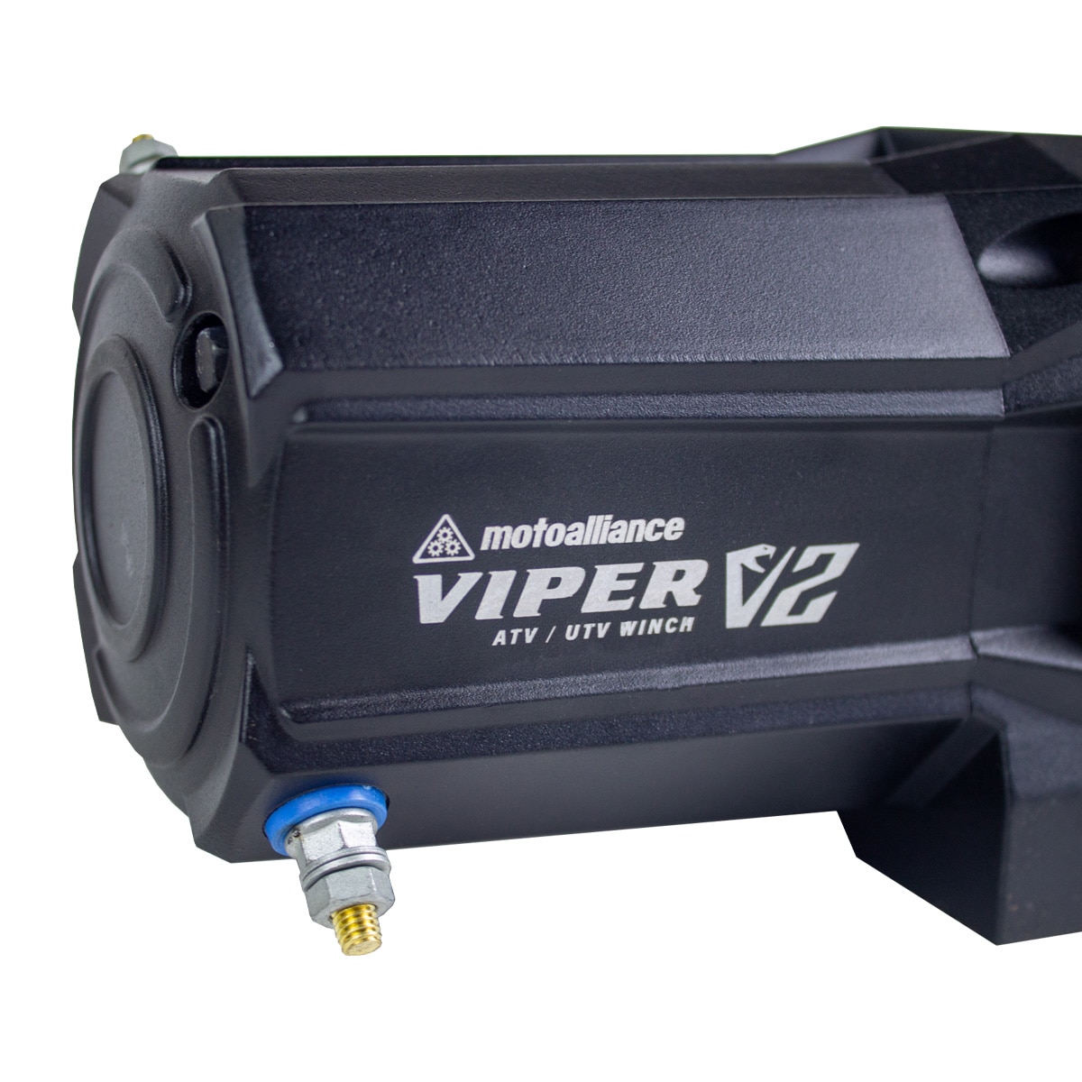 VIPER V2 4500 Wide Spool UTV Winch - 60ftBLACK Rope